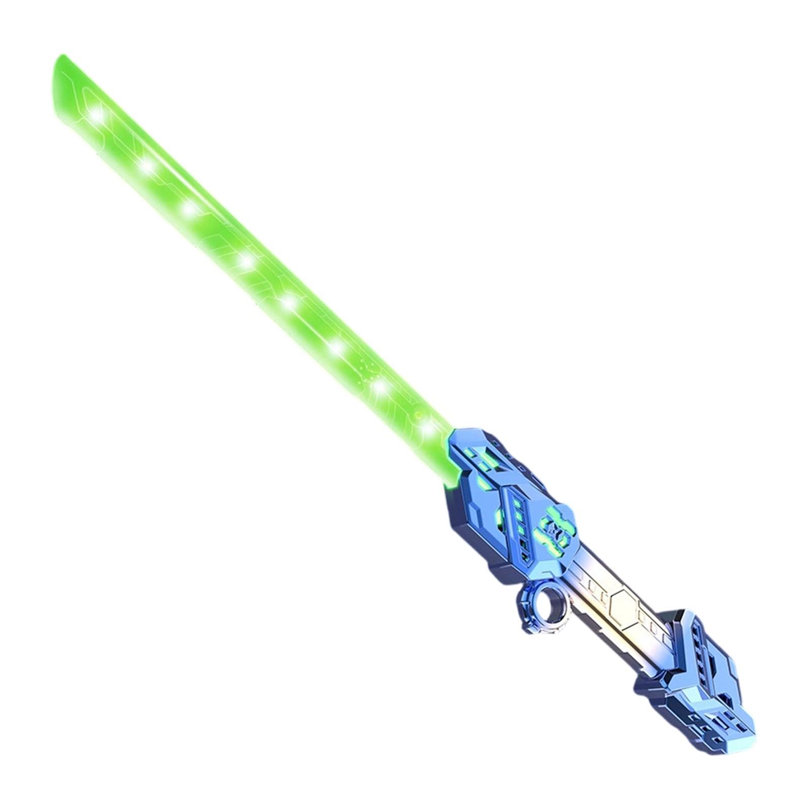 

Двуглавый выдвижной меч детские игрушки светящийся меч 2 в 1 One Size синий