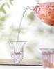 Glass Teapot with Heat-Resistant Handle, Tea Separation Set, Small Hand-Held Brewing Pot