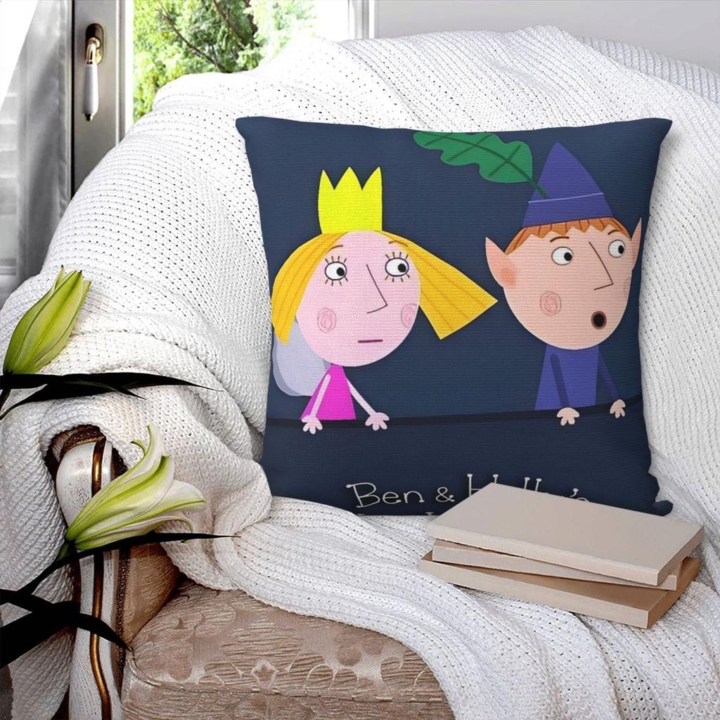 B-Ben And H-Holly Dreamy World Pillow Cover Novelty Pillow Case Soft Graphic Cushion Cover Pillowcases For Sofa Home Decoration