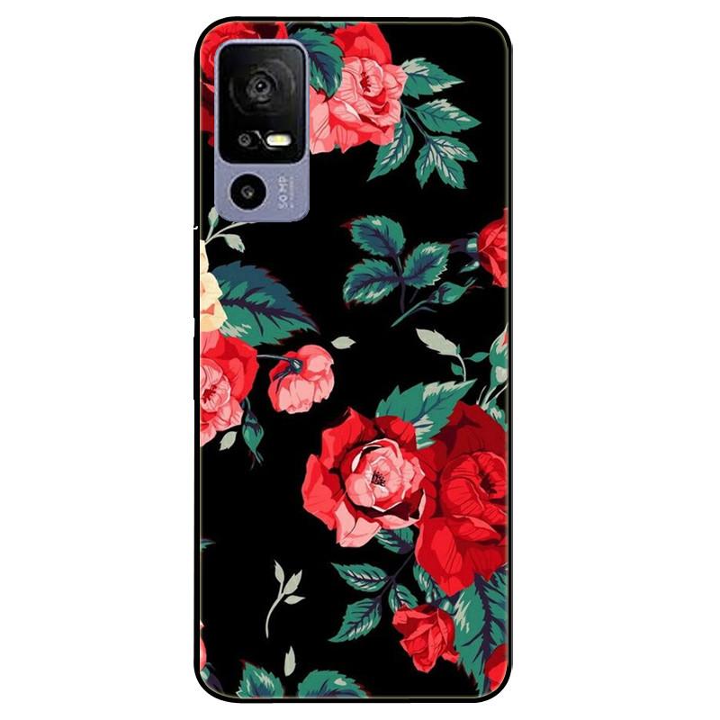 For TCL 40R 5G Case 6.6'' Silicone Soft Fashion TPU Phone Cover for TCL 40 R 5G Cases T771K T771A T771H Bumper Funda For TCL 40R
