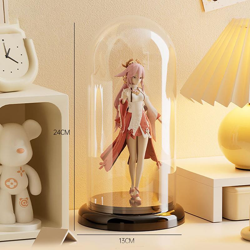 

Стойка для дисплея Blind Box Коробка для хранения Коллекционер С прозрачным Модель одной куклы Маленькие украшения Ручной шкаф