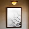Black And White Art Plant Flower Poster HD Art Sticky Wall Waterproof Home Living Room Bedroom Bar Aesthetic Decoration