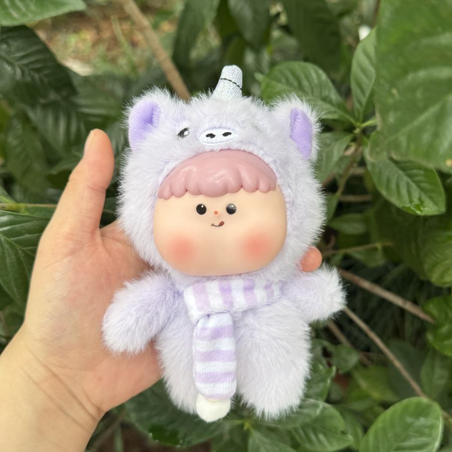 Super Cute Vinyl Fruit Cub Cute Pet Plush Doll Pendant Bag Keychain Pendant