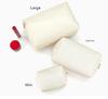 Cosmetic Bag Women Popular Product Pu Hand-Held Portable Square Waterproof Zipper Cute Travel Makeup Skincare Bag