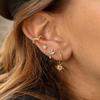 925 Silbernadel Exquisite Weiße Zirkon Steckerohrringe für Damen Geometrische Lange Kette Quaste Ohrringe Luxuriöser Schmuck