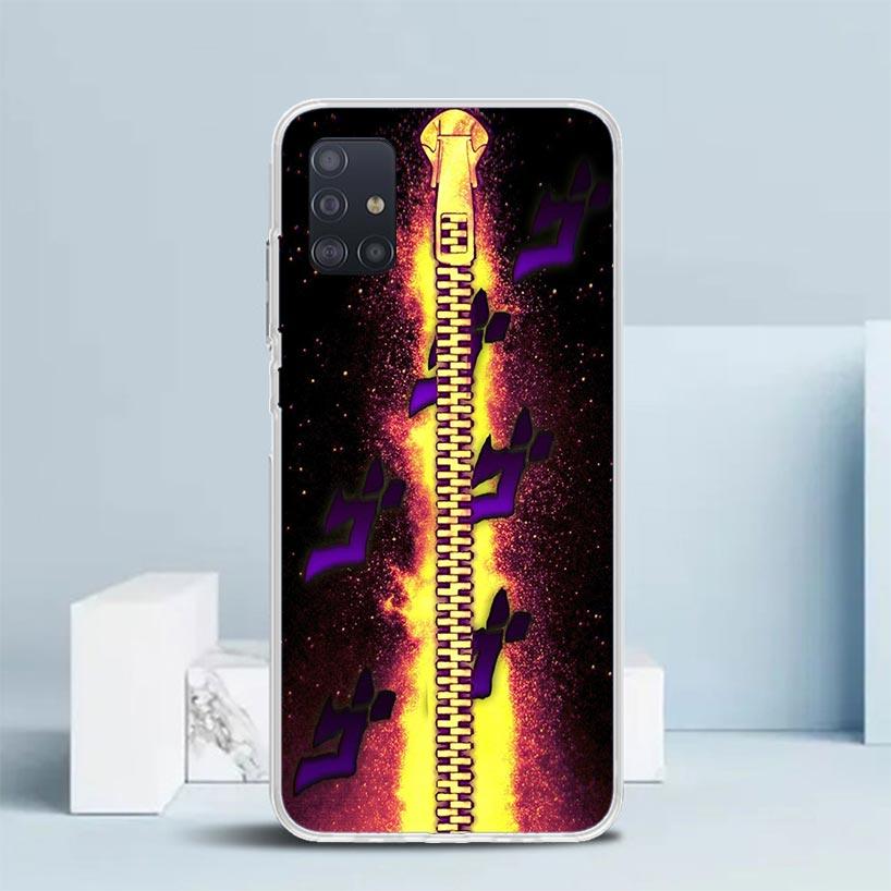 

JoJo Adventure Bruno Buccellati Phone Case For Samsung Galaxy A52 A32 A22 A12 A51 A50S A30S A10S Note 20 Ultra 10 S10 Plus A31 A Samsung S10