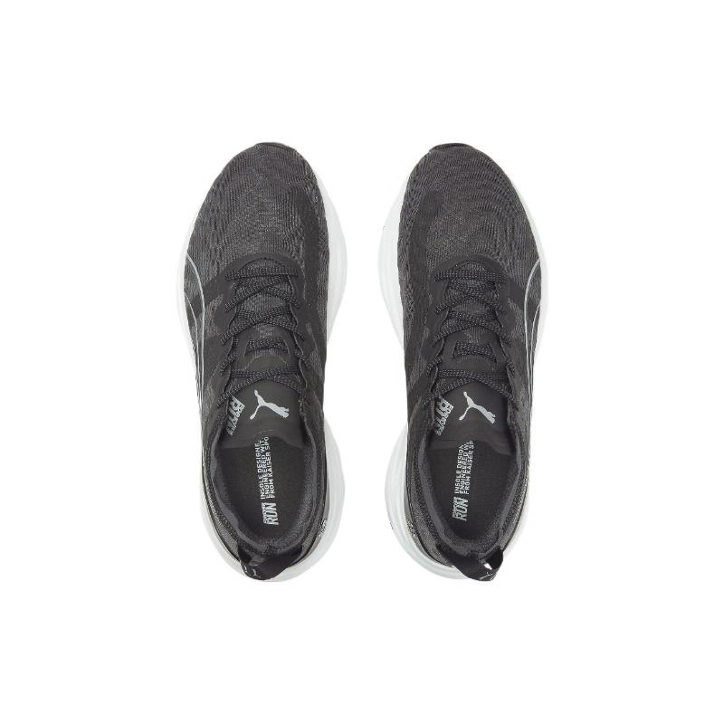 Puma ForeverRUN Nitro Slip Resistant Running Shoes Men Black Grey 377757-01