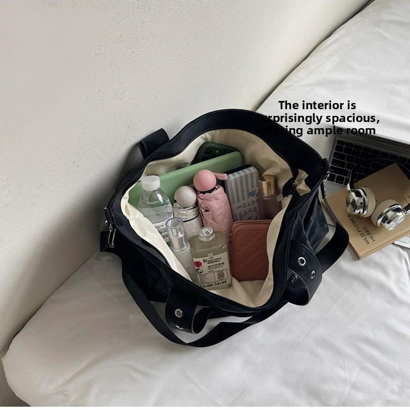 Stylish Large Capacity Tote Bags for Women Ideal for Commuting Vintage Handle Bags Fashiable Shoulder Crossbody Storage Bags