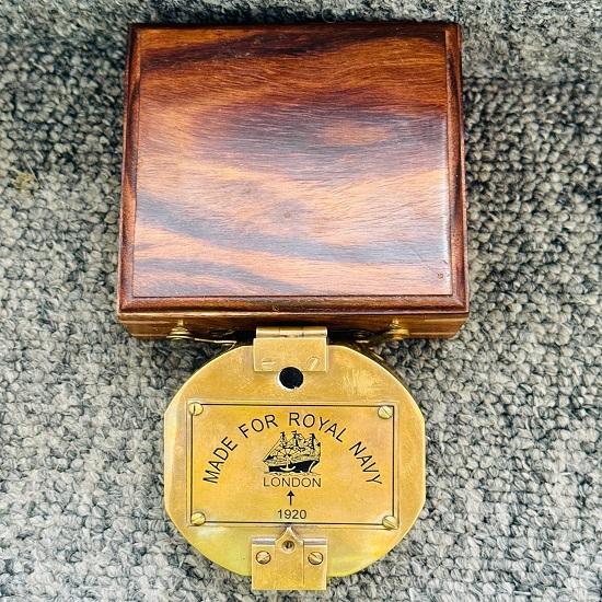 Nautical Brass Brunton compass United Kingdom Based Seller