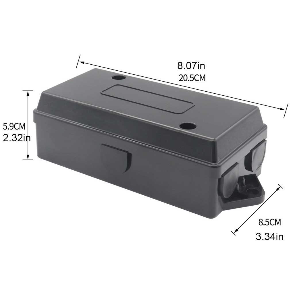 Draht Verbindung Wasserdicht Kabel Stecker Breite Anwendung Junction Box Rückfahr System Zubehör Anhänger Camper