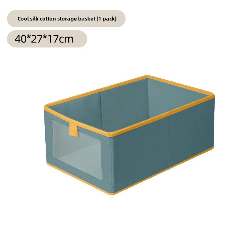 Cutii de depozitare pentru haine pliabile, organizatoare de dulap din material textil cu capace, cutii de depozitare pentru haine, jucării, pantofi, dormitor, sufragerie din bumbac (12L)