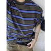 Cotton Short Sleeve T Men's T-shirt Ins Trendy Hip-Hop Style Crew Neck Base Shirt Summer