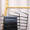 Anti-slip Multi-Pants Hanger Thickened and Reinforced Plastic-coated Organizer Gifts Towel Rack