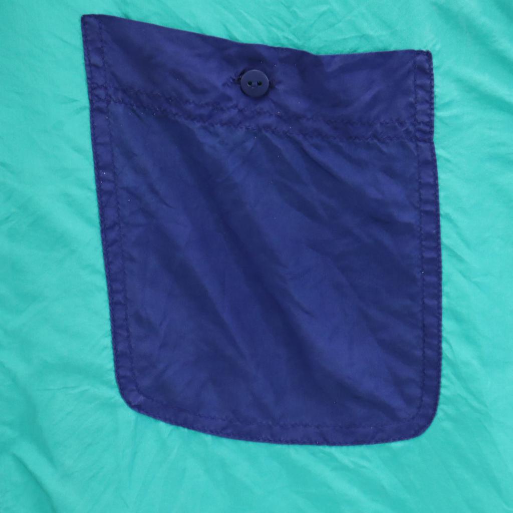 creative edge 90s Silk Old By color Short sleeve shirt XL Emerald green Men's Used