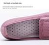 Women's Casual Summer Mesh Slip-on Shoes - Soft, Comfortable, Breathable, Versatile for Middle-aged and Elderly