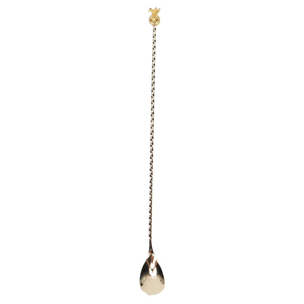 Bar Spoon Stainless Steel Cocktail Stirrer Mixing Spoon Comfortable Grip Cocktail Shaker Spoon for