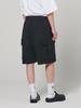 Akesi Cargo Bermuda Sweat Shorts Black