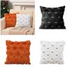 Bat Pattern Specters Themed Pillow Cover for Halloweens Decorations Sturdy Plush Fabric