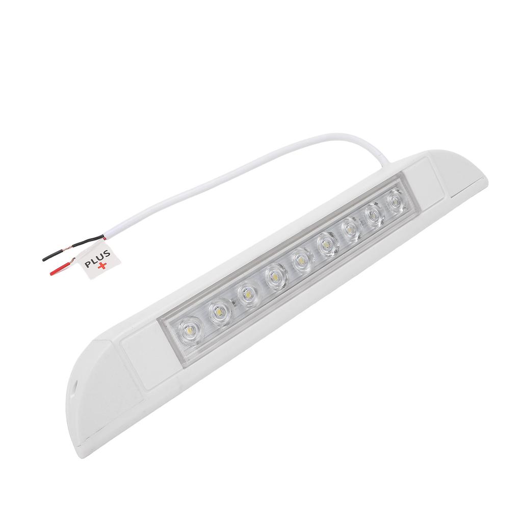 RV LED Awning Porch Light 10 Inch 6000K Cool White Lighting IP67 Waterproofing RV Exterior Porch LED Flood Light