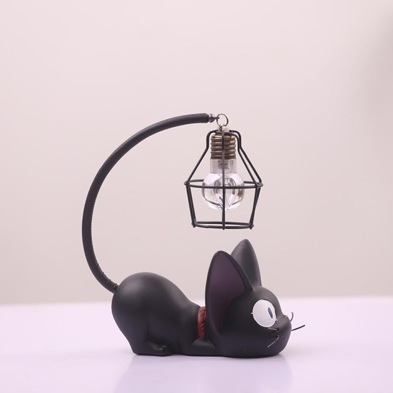 

Miniature Cat LED Night Lamp Creative Resin Cat Animal Night Lamp Kitty Table Lamp Children s Cartoon Room Lamp Decro Home