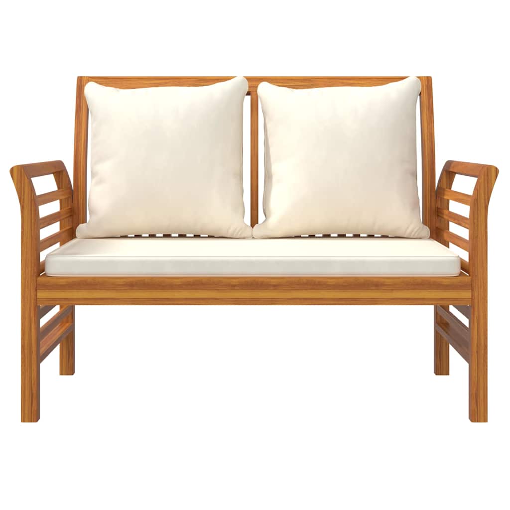 5 Piece Garden Lounge Set with Cushions Solid Acacia Wood