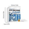 Clean Tablets Easy-to-Use Nickel Safe Scale Remover Ice Maker Cleaner Tablets for Countertop Deep Cleaning Remove Odor