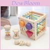 Wooden Montessori Shape Sorting Toy For Babies Infant Learning Gift