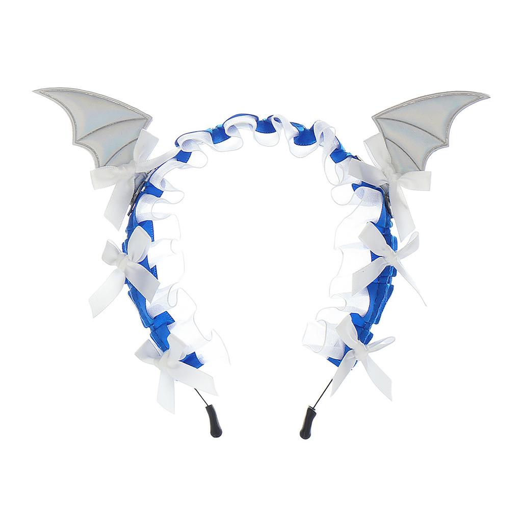 Women's Gothic Lace Headband Halloween Hair Accessory for Costume Party