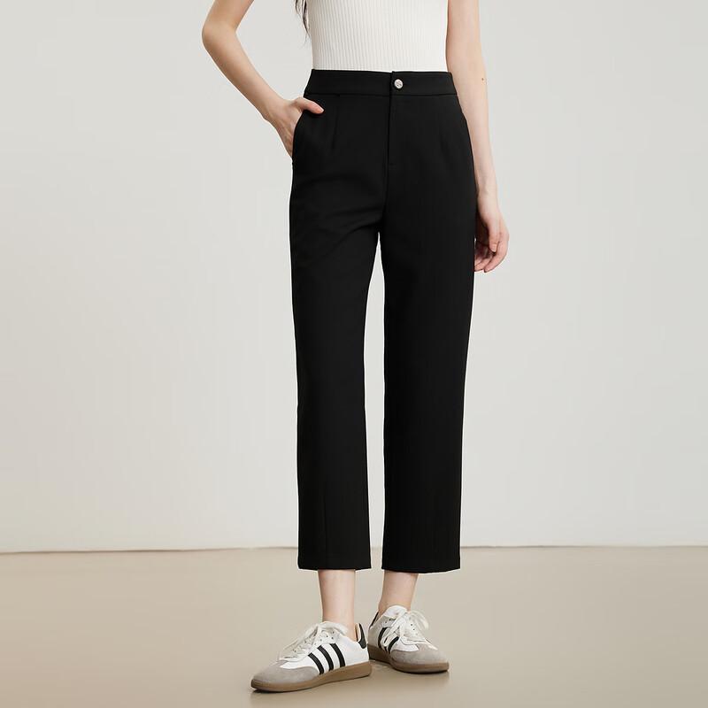 Gejin Women's Slim-Fit Straight Leg Casual Pants 9132430140