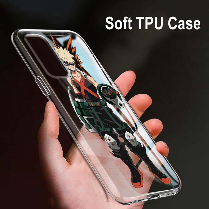 Boku My Hero Academia Für OPPO Reno7 SE 6 5 Z F 4G 5G Find X2 X3 Neo Lite Pro Plus Transparent Weiche Handyhülle Coque