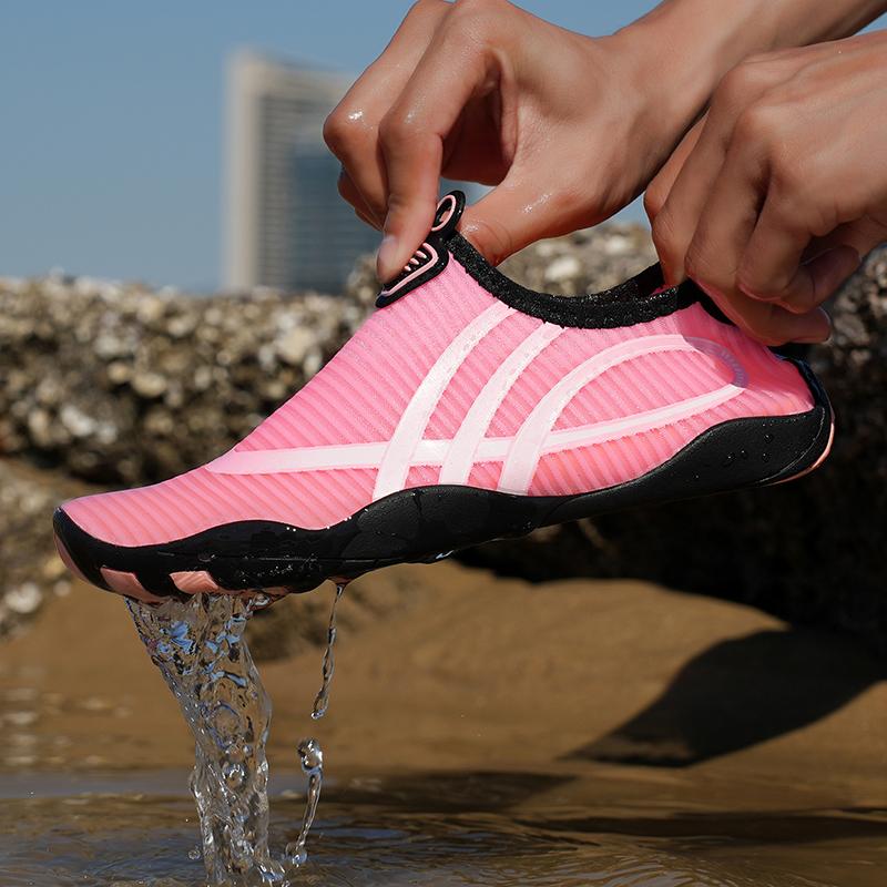 Men Aqua Shoes Women Diving Socks Barefoot Swimming Water Shoes Upstream Beach Wading Sports Sneakers For Fitness Yoga Surfing
