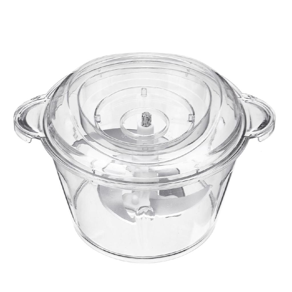 Haushalt Elektrisch Doppelte Geschwindigkeit Küche Fleischwolf Zerkleinerer Reibe Lebensmittelzerkleinerer Edelstahl Elektrisch 2L