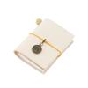 Fromthenon Traveler's Notebook Mini Loose-leaf Notebook Top Layer Leather Pocket Planner Notebooks for Students Stationery