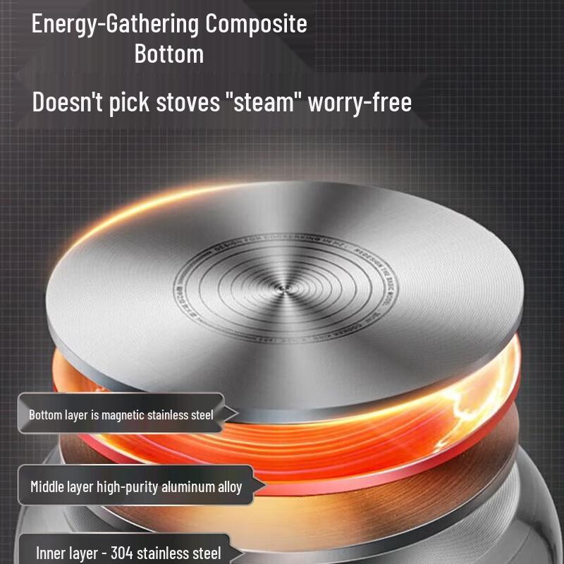 

Cooker King 28cm 3-Layer Stainless Steel Steamer Pot