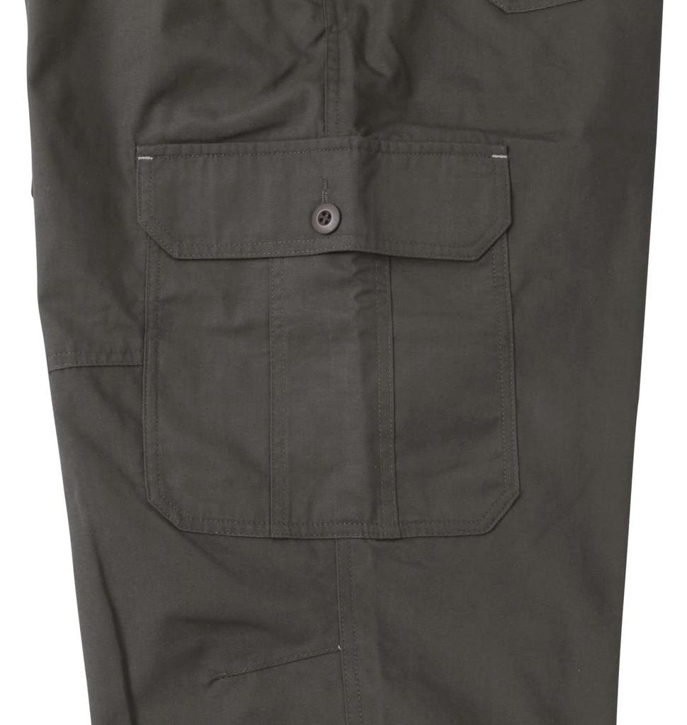 [Plus Size Specialty Mid] Casual Pants (Outdoor Products) OUTDOOR PRODUCTS Plus Size TC Weather Cargo Cropped Pants, Khaki, Size 4L, Men's