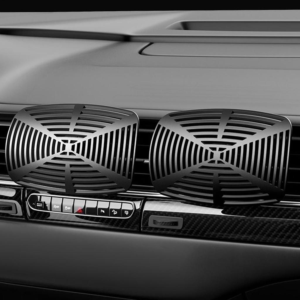 Car Air Conditioner Vent Deflector - Set of 2 Removable Car Air Vent Windscreen