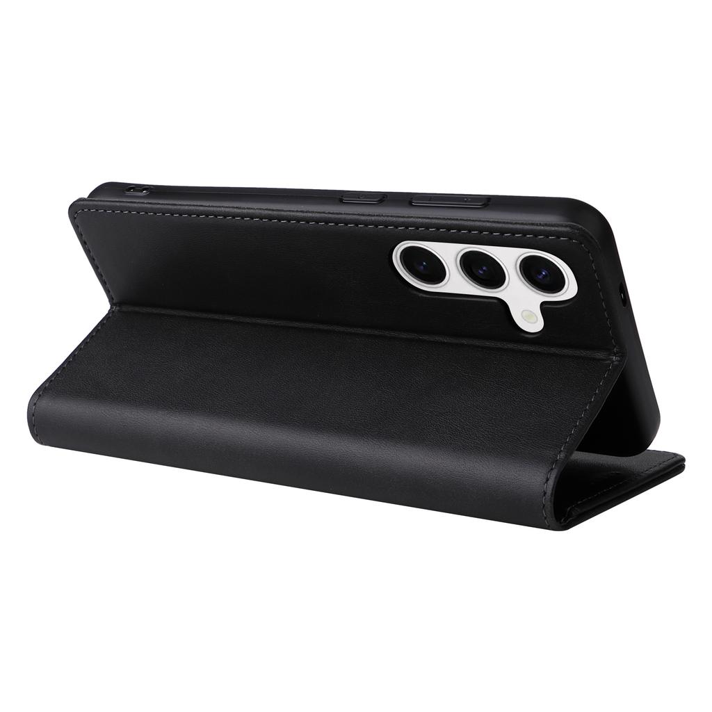 Dla Samsunga Galaxy S25+/S24+ Etui Blokujące RFID Skórzane PU Klapka Pokrowiec na Telefon