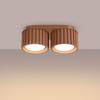 Ceiling Lamp Aura 2 Mocca Gx53