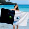 Train Dragon Microfiber Beach Towel, Soft And Absorbent, Quick-Dry, Ideal for Summer Travel, Beach Essential, Swimming Pool Gifts