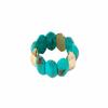 Retro Smudged Acrylic Elastic Bracelet, Exaggerated Personality, Simple Geometric Temperament, Advanced Sense Of Jewelry Women