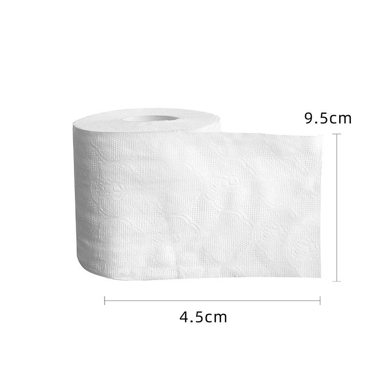 Hollow Toilet Paper for Hotels - Large Quantity, Portable, Wet & Dry Use