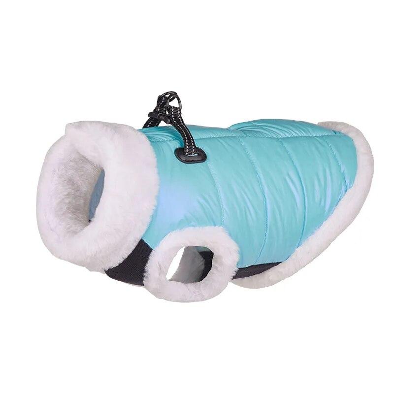 Winter Thickened Dog Clothes for Small Medium Dogs Cats Coat Waterproof Puppy Padded Jacket Reflective Yorkie Bulldog Costumes