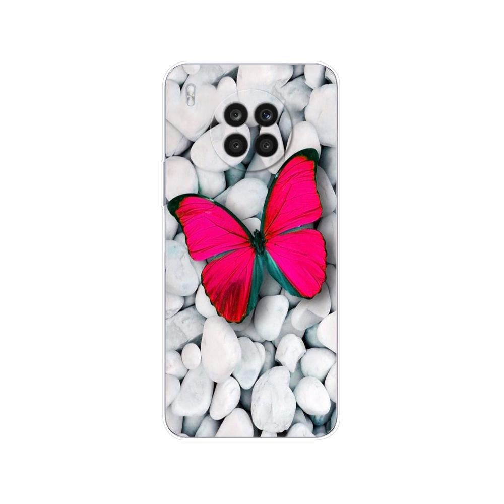 For Honor 50 Lite Case 6.67 Inch Silicon Back Cover Phone Case For Huawei Honor 50 Lite Soft Case TPU Bumper 50Lite Light Funda
