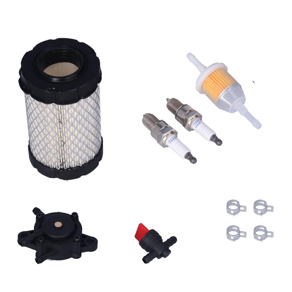 Lawn Mower Air Filter with Fuel Pump Oil Filter Fuel Filter Pre Filter for John Deere D100 D105