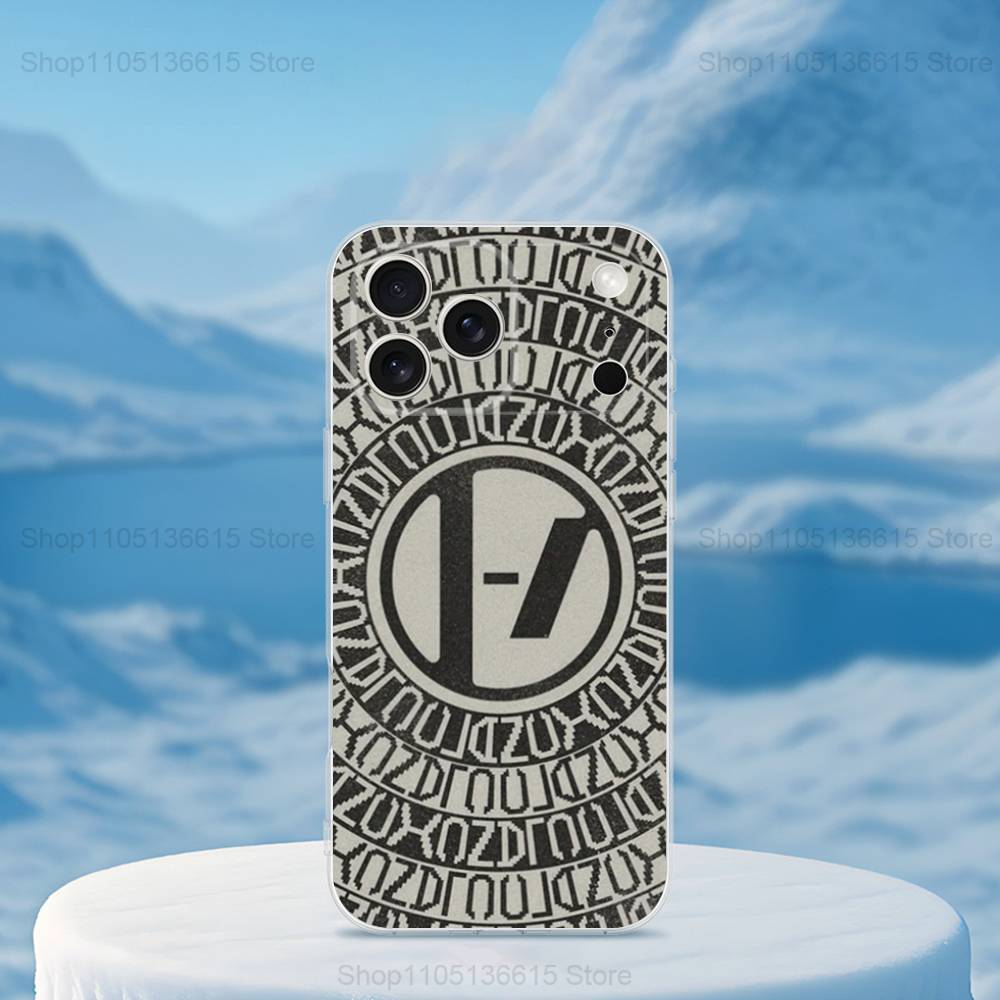 

Чехол для телефона группы T-Twenty One P-PILOTS для iPhone 16,15,14,13,12,11,17 Pro,Max,Plus,X,XS,XR,SE,Mini Прозрачный Мягкий Чехол iPhone17
