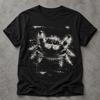 Jumping Spider Graphic Shirt Grunge Punk Unisex Oversized Cotton Tee