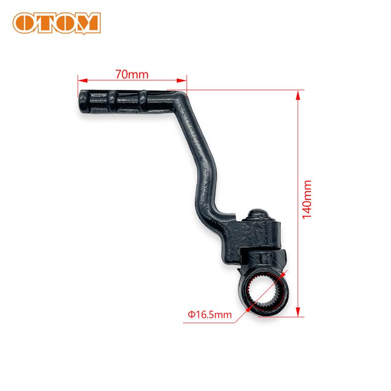 

Motorcycle Kick Start Lever Foot Starter Pedal Arm Shift For YAMAHA HENGJIAN DT230 MT250 HJ250 Engine Pit Dirt Bikes Motocross DT230 Start Lever