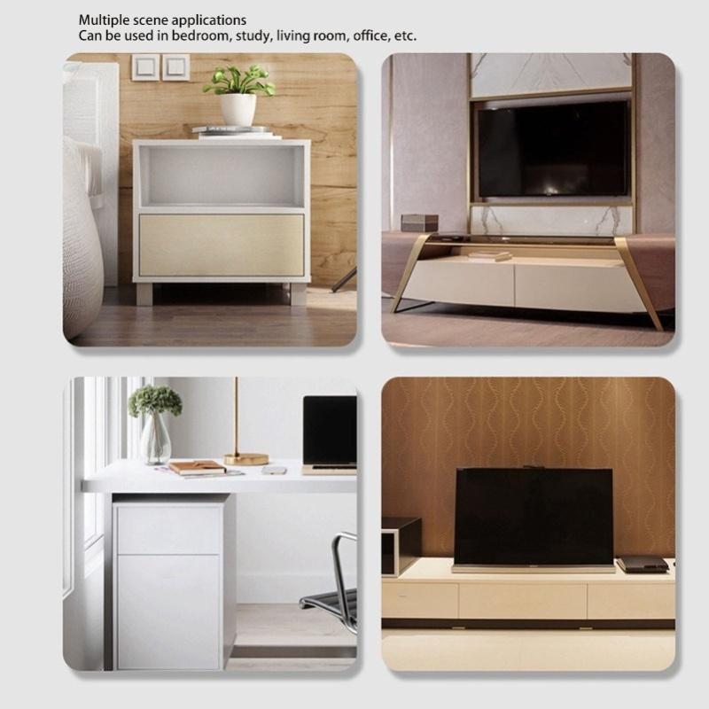 Smart Fingerprint Cabinet Lock No Drilling Hidden Drawer Wardrobe Lock Child Safety Electric Fingerprint Lock For Drawers