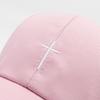 Embroidered Cross Baseball Cap