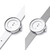 klon Watch Replacement Strap Set 2way Simple White 36mm KLON INFINITY STAIR series Men's Women's -RONDO TIME- [36/W-FACE]